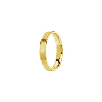 Alliance Jules et Louise en or jaune, largeur 3.5mm