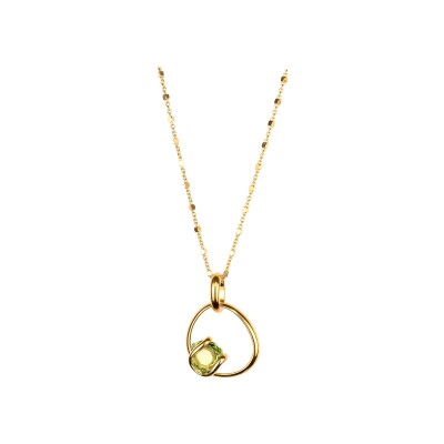 Collier Andrea Marazzini Mini Musa en métal doré et cristal précieux