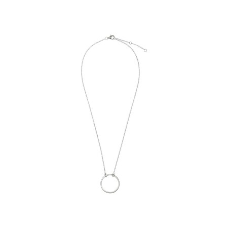 Collier GO Mademoiselle en argent rhodié