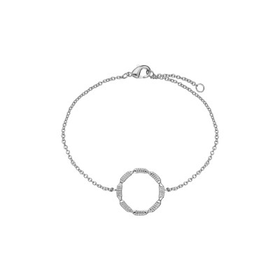 Bracelet GO Mademoiselle en argent rhodié