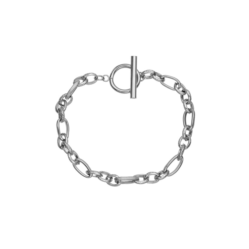 Bracelet GO Mademoiselle en acier