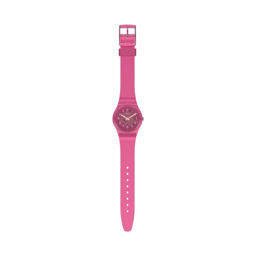 Montre Swatch Monthly Drops Blurry Pink
