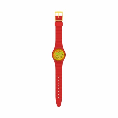 Montre Swatch Essentials Retro-Rosso