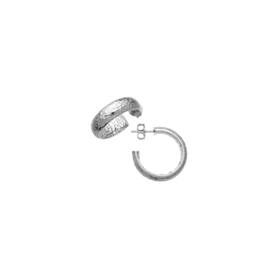 Boucles d'oreilles Giovanni Raspini Moon Rock en argent