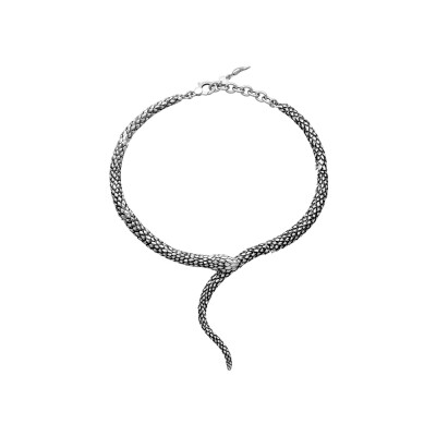 Collier Giovanni Raspini serpent en argent