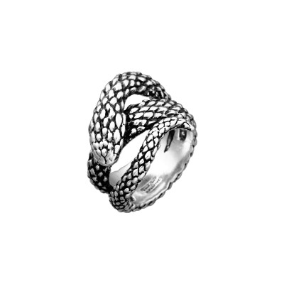 Bague Giovanni Raspini serpent en argent