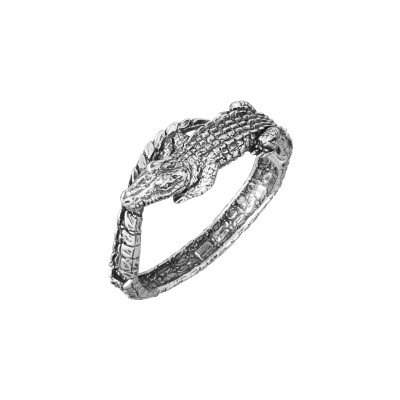 Bracelet Giovanni Raspini crocodile en argent