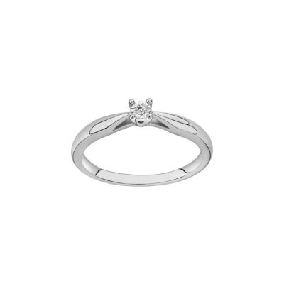 Bague en argent et diamant 0.005ct