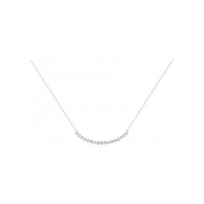 Collier en argent et oxyde de zirconium