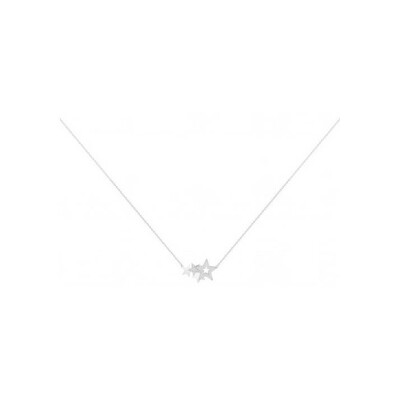 Collier en argent et oxyde de zirconium