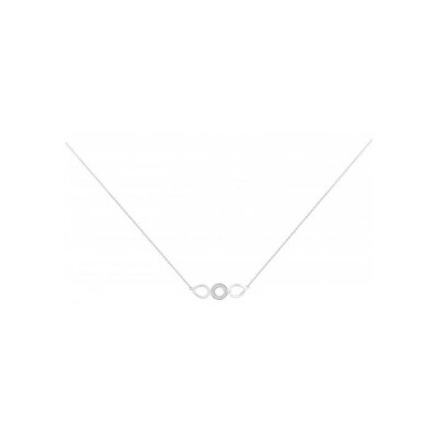 Collier en argent et oxyde de zirconium