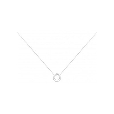 Collier en argent et oxyde de zirconium