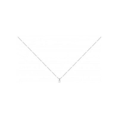 Collier en argent et oxyde de zirconium