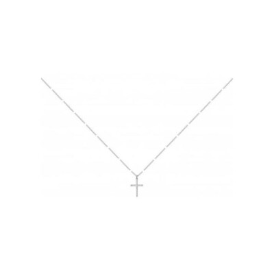 Collier en argent et oxyde de zirconium