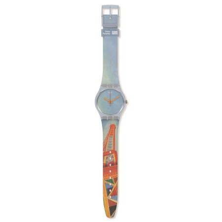 Montre Swatch Swatch x Centre Pompidou Eiffel Tower, by Robert Delaunay