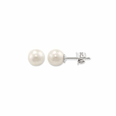 Boucles d'oreilles Thomas Sabo Glam Soul Perle eau douce en argent et perle eau douce