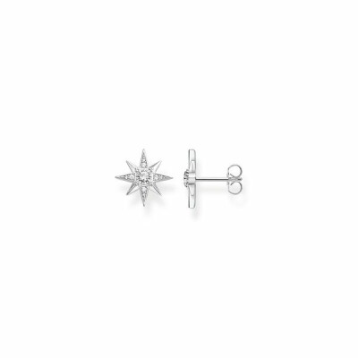 Boucles d'oreilles Thomas Sabo Glam Soul Etoiles en argent et oxydes de zirconium