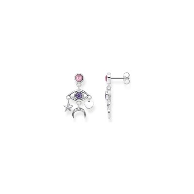 Boucles d'oreilles Thomas Sabo Glam & Soul en argent et oxydes de zirconium