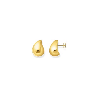 Boucles d'oreilles Thomas Sabo en argent et plaqué or