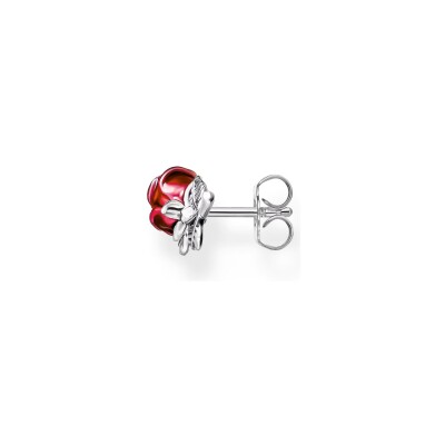 Clous d'oreilles Thomas Sabo en argent et email