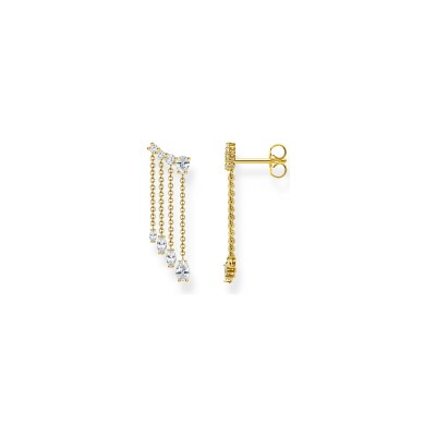 Boucles d'oreilles Thomas Sabo en argent et oxyde de zirconium