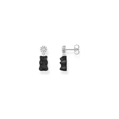 Boucles d'oreilles Thomas Sabo THOMAS SABO x HARIBO en argent, verre et oxyde de zirconium