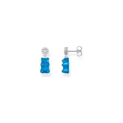 Boucles d'oreilles Thomas Sabo THOMAS SABO x HARIBO en argent, verre et oxyde de zirconium