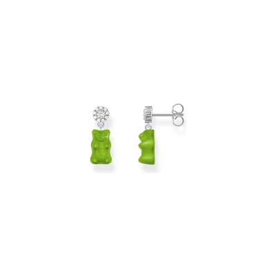 Boucles d'oreilles Thomas Sabo THOMAS SABO x HARIBO en argent, verre et oxyde de zirconium