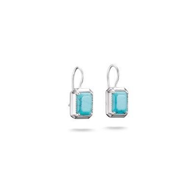 Boucles d'oreilles Thomas Sabo en argent et turquoise d'imitation