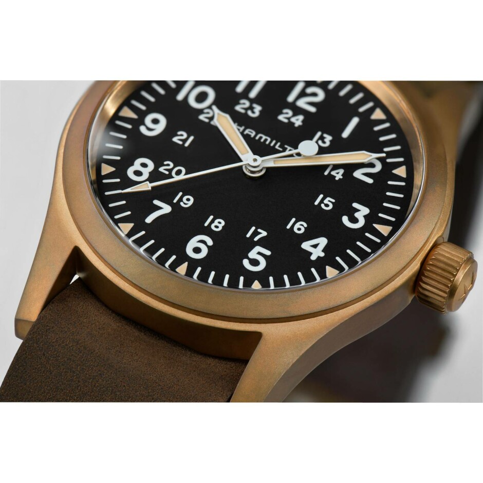 Montre Hamilton Khaki Field Mechanical Bronze