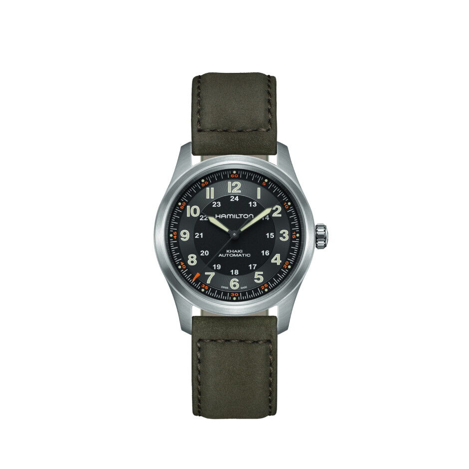 Montre Hamilton Khaki Field Titanium Noire