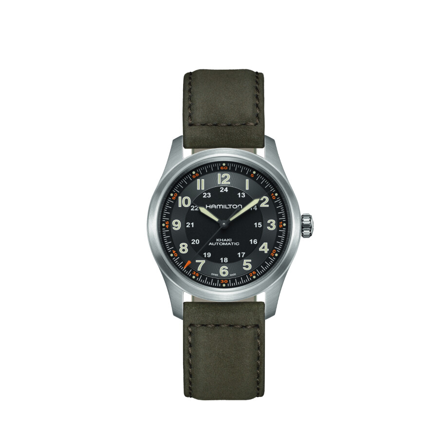 Hamilton Khaki Field Black Titanium watch