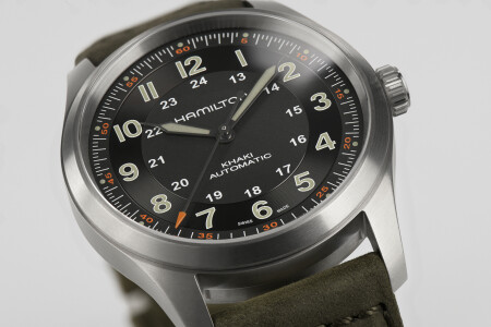 Montre Hamilton Khaki Field Titanium Noire H70205830