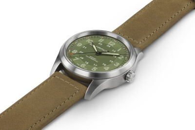 Montre Hamilton Khaki Field Titanium Verte