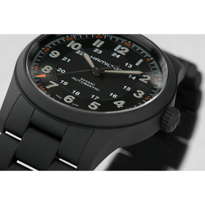 Montre Hamilton Khaki Field Titanium Auto 38mm H70215130