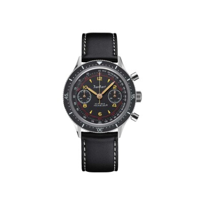 Montre Hanhart 1882 415 ES 39mm noir, taille M