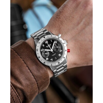 Montre Hanhart Red Lion Mk II, 39 mm