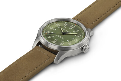 Montre Hamilton Khaki Field Titanium Verte