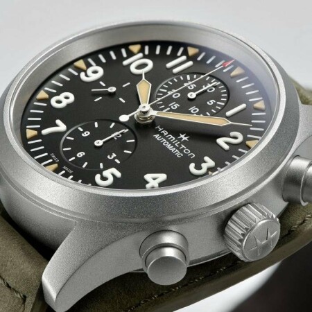 Montre Hamilton Khaki Field Auto Chrono H71706830