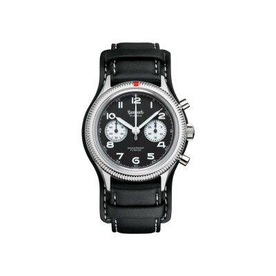 Montre Hanhart 417 ES Flyback Reverse Panda 42mm Manuel