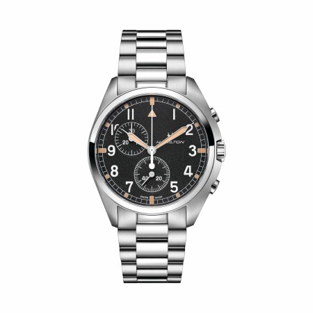 Montre Hamilton Khaki Aviation Khaki Pilot Pioneer Chrono Quartz H76522131