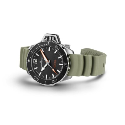 Montre Hamilton Khaki Navy Frogman Auto H77455331