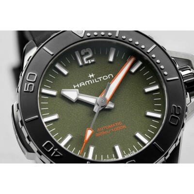 Montre Hamilton Khaki Navy Frogman Auto H77455360