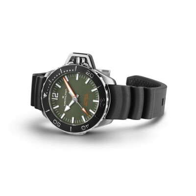 Montre Hamilton Khaki Navy Frogman Auto H77455360