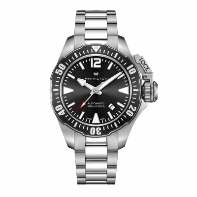 Montre Hamilton Khaki Navy Frogman Auto H77605135