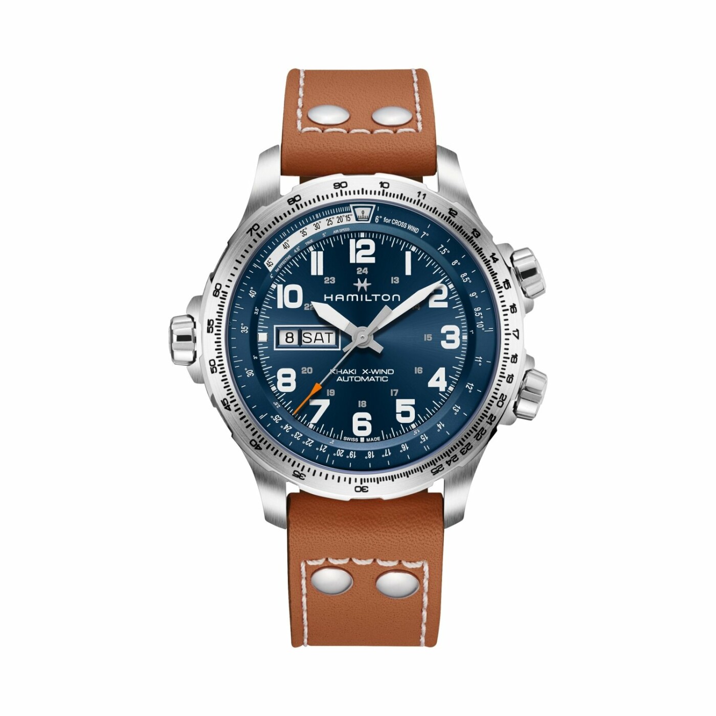 Montre Hamilton Khaki Aviation Khaki X-Wind Day Date Auto H77765541