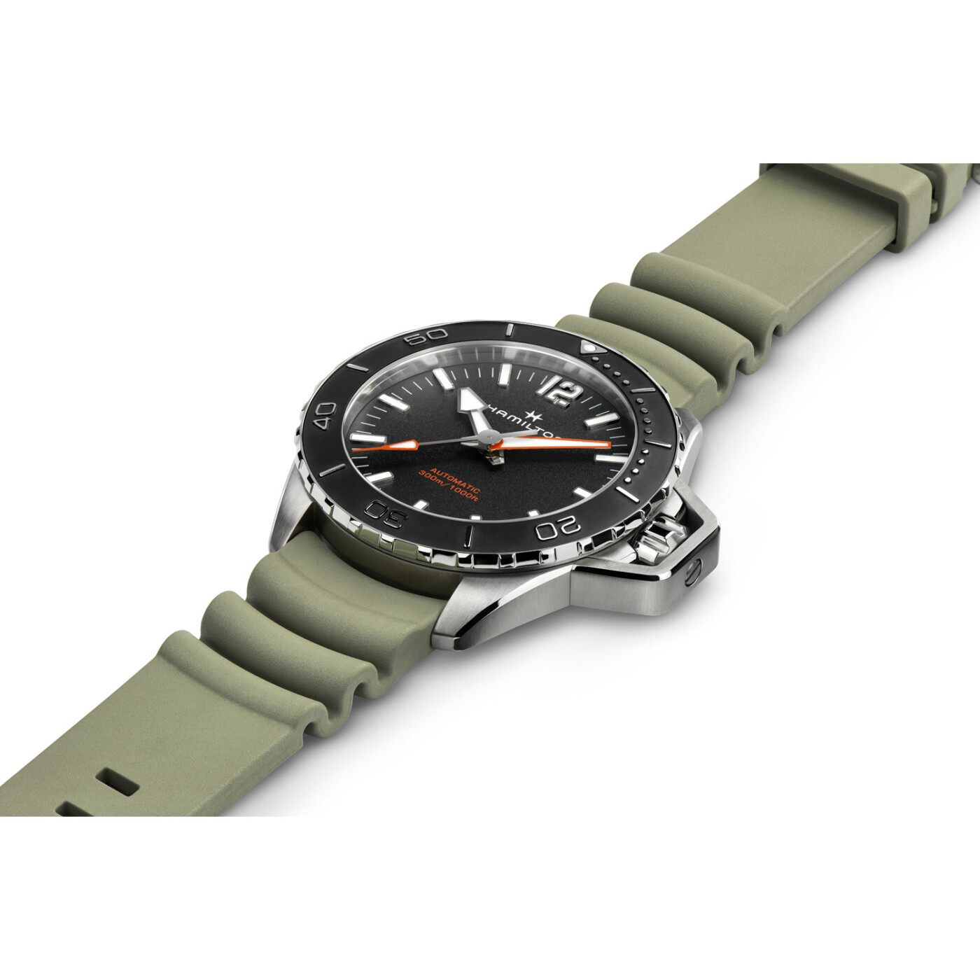 Montre Hamilton Khaki Navy Frogman Auto H77825331