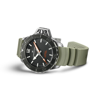 Montre Hamilton Khaki Navy Frogman Auto H77825331