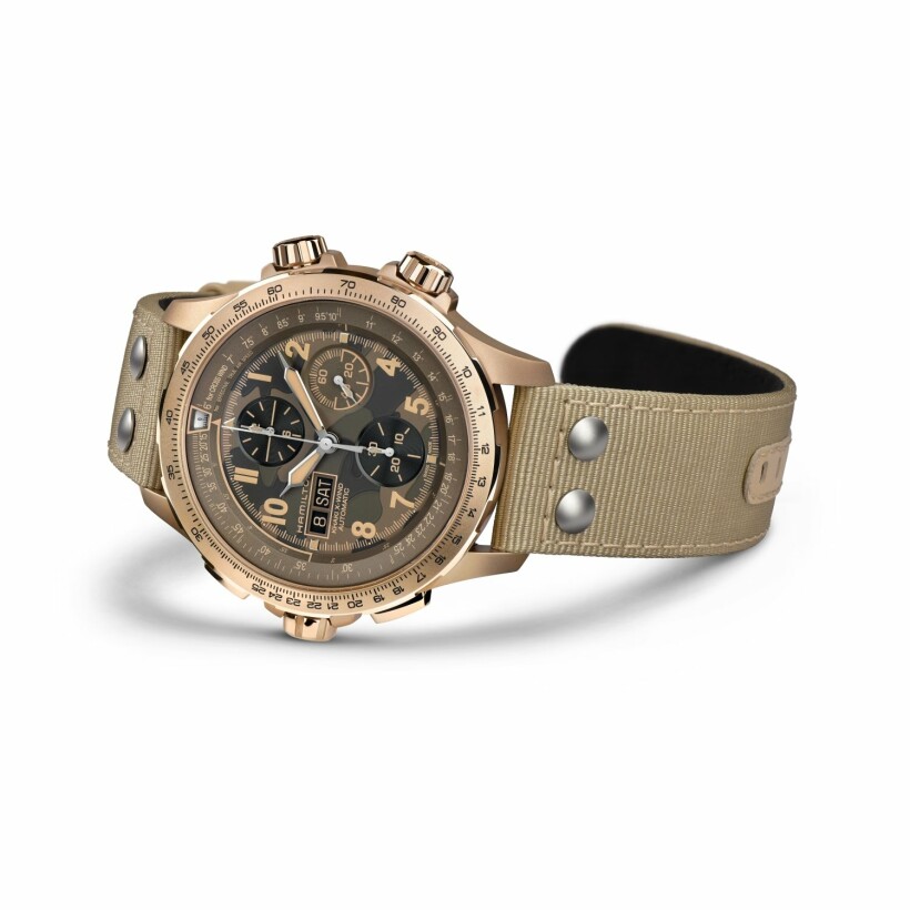 Montre Hamilton Khaki X-Wind Auto Chrono