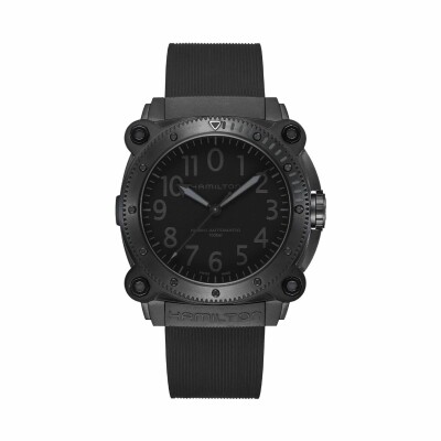 Montre Hamilton Khaki Navy BeLOWZERO Titanium Auto H78505330